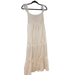 Anthropologie dRA White Tiered Maxi Dress Sz XS